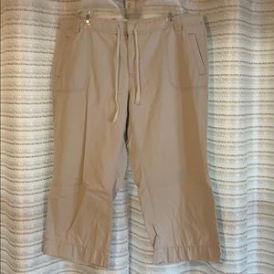 Size 18 Old Navy Khaki Capris